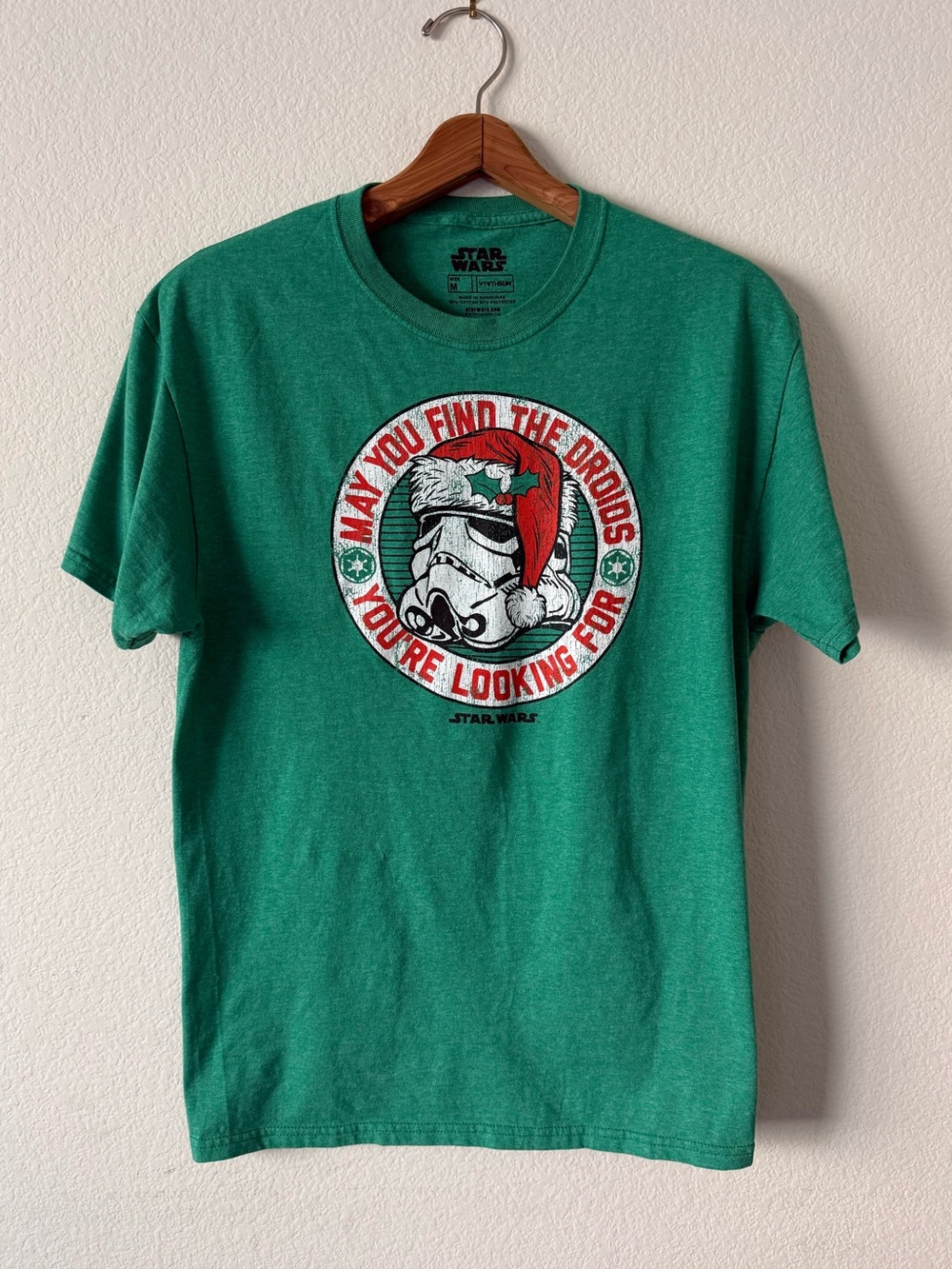 Star Wars Red & Green Holiday Stormtrooper Tee